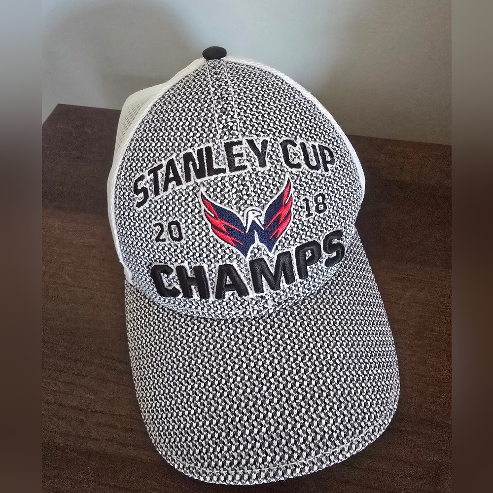 Washington Capitals 2018 Stanley Cup Championship Hat One Size